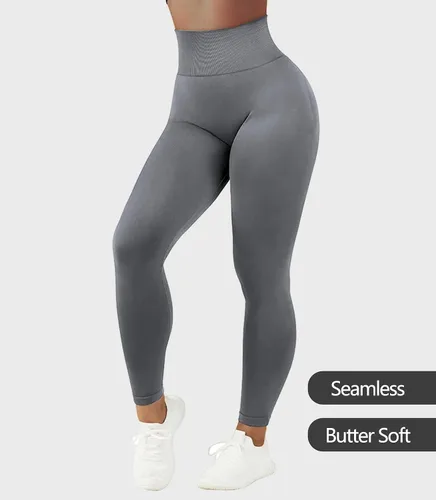 Vista 3 de JGS1996 Leggings con levantamiento de glúteos ocultos para mujer, control de abdomen, cintura alta, entrenamiento, gimnasio, pantalones de yoga