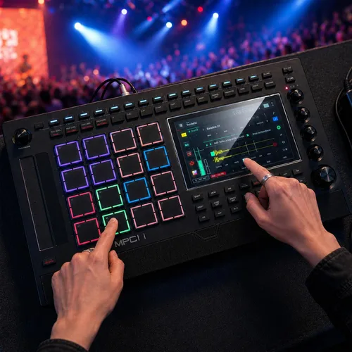 Vista 6 de Musiin Protector de pantalla táctil de 7 pulgadas compatible con Akai MPC