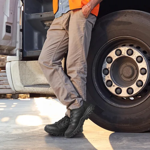 Vista 6 de NORTIV 8, Armadillo - Botas de senderismo para hombre, impermeables, ligeras, para exteriores, mochileros, senderismo