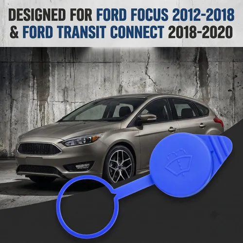 Vista 2 de Tapa del Depósito del Líquido Lavaparabrisas CP9Z-17A605-A Compatible con Ford Focus 2012-2018