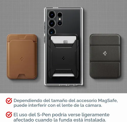 Vista 8 de Spigen Funda Tough Armor diseñada para Galaxy S24 Ultra (2024) [Soporte de apoyo] [Protección de grado militar] - Abyss Green