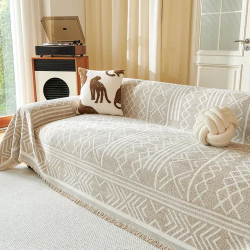 Vista 27 de MEETSKY Funda Negra de Silla de Tamaño Grande, Funda de Chenilla para Sillón/Sofá de 1 Cojín para Perro, Fundas de Sofá Protector de Muebles