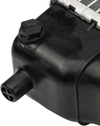 Vista 8 de Radiador compatible con E-250 Econoline 1997-2002 5.4L, E-350 Super Duty 1999-2018 5.4L, 6.8L, 7.3L, E-350 Econoline Club Wagon 1997-2002 5.4L