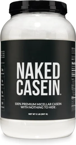 Vista 12 de NAKED Casein - 2 libras de proteína de caseína micelar de chocolate - a granel, sin OMG, sin gluten, sin soya, sin conservantes - estimula