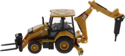 Vista 7 de Diecast Masters Escala 1:64 Caterpillar 420 XE Retroexcavadora Modelo 85765 Play & Collect Series Cat Equipo de construcción