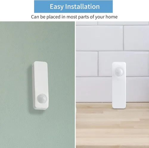 Vista 5 de THIRDREALITY Paquete de 2 sensores de movimiento Zigbee, requiere concentrador Zigbee, apto para mascotas, funciona con asistente doméstico