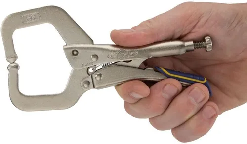 Vista 5 de IRWIN VISE-GRIP Alicates de soldadura, liberación rápida, bloqueo de abrazadera C, 6 pulgadas (IRHT82585)