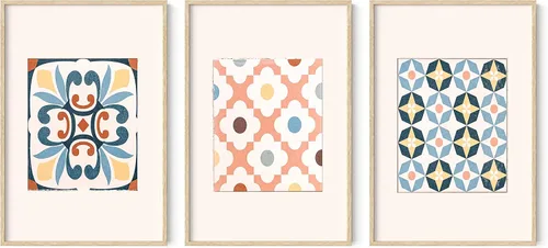 Vista 34 de HAUS AND HUES Juego de 3 pósteres vintage de mariposa, arte de pared, impresiones botánicas para estética de habitación, imágenes