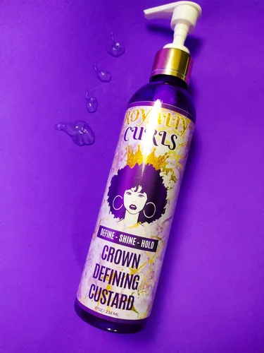 Vista 2 de Crown Defining - Crema hidratante para cabello natural, fino, grueso, ondulado, rizado y rizado, antiencrespamiento, definidor y activador ligero