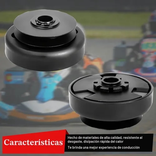 Vista 6 de Embrague de 3/4" de orificio Go Kart Embrague centrífugo con polea de transmisión Compatible con GoKart Mini Bike Correa de estilo AB de 1/2