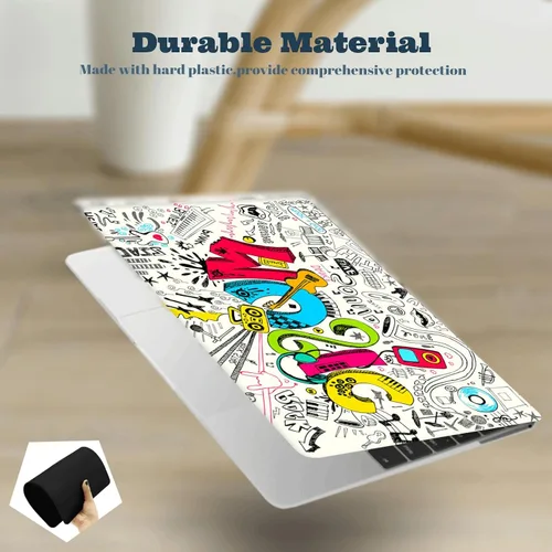 Vista 91 de Carcasa para laptop MacBook Air de 11 pulgadas 2015 2014 2013 2012 2011 2010 versión modelo A1465 A1370, Air 11.6 pulgadas a presión funda rígida