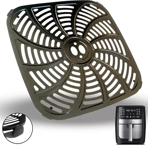 Vista 17 de Placa para freidora de aire de 8 cuartos para freidora de aire PowerXL Vortex Pro Plus, parrilla antiadherente mejorada para freidora de aire