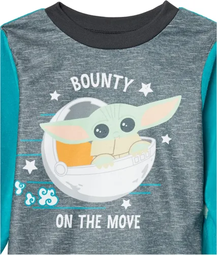 Vista 7 de STAR WARS boys 2-piece Loose-fit Pajama Set, Soft & Cute for Kids