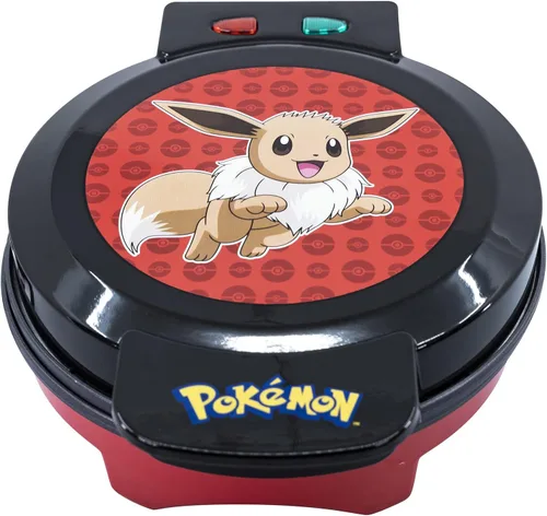 Vista 14 de Uncanny Brands Máquina de gofres Pokémon Bulbasaur - Haz gofres Bulbasaur - Electrodoméstico de cocina