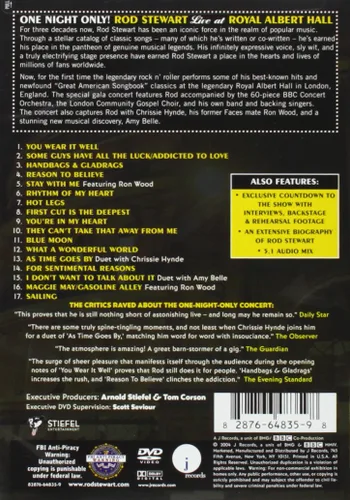 Vista 2 de One Night Only - Rod Stewart Live at Royal Albert Hall