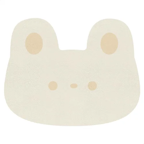 Vista 9 de Tapete de secado de platos para cocina, tapete para escurrir platos con forma de animal, ultra absorbente, tapete de poliéster antideslizante
