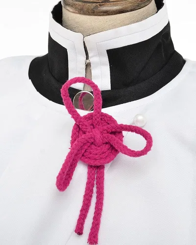 Vista 3 de miccostumes Disfraz de falda negra para mujer, disfraz de cosplay, uniforme con capa