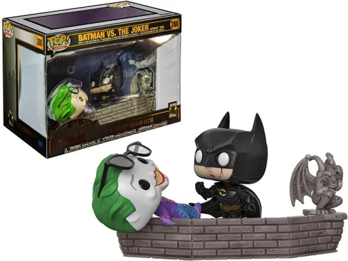 Vista 2 de Funko Pop! Momento de la película: Batman 80th - Batman & Joker (1989), multicolor