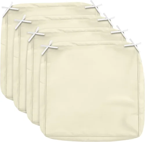 Vista 14 de COSHNIBI Fundas para Cojines de Patio 24'' X 22'' X 4'', Impermeables y Resistentes a la Decoloración, Funda de Cojín para Exteriores de Repuesto