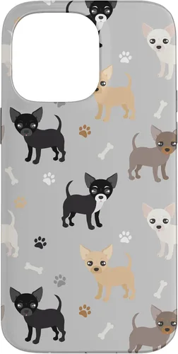 Vista 21 de Chihuahua Paws and Bones - Funda para iPhone 17