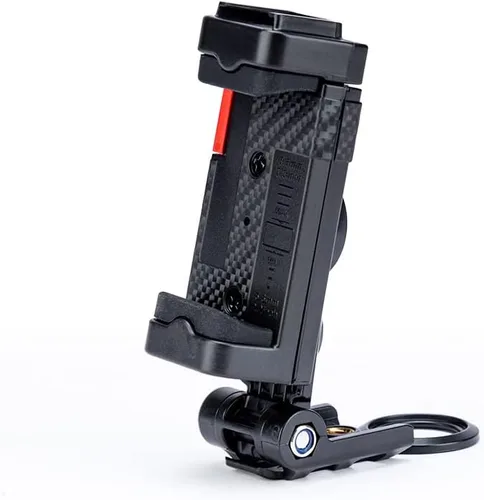Vista 6 de Fotopro Soporte de trípode para teléfono, zapata fría, soporte universal para teléfono celular, clip de garra para monopod selfie stick escritorio
