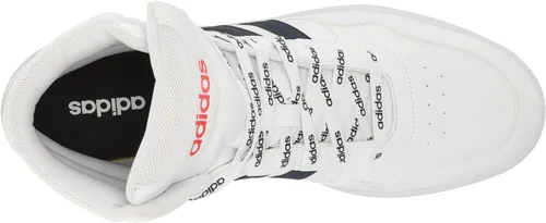 Vista 5 de adidas Hoops 3.0 Mid - Tenis de baloncesto para hombre, White-team Royal Blue-gum