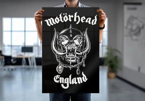 Vista 7 de Motorhead - Music Poster (London - Motörhead) (Size: 24" x 36") (Laminated Poster)
