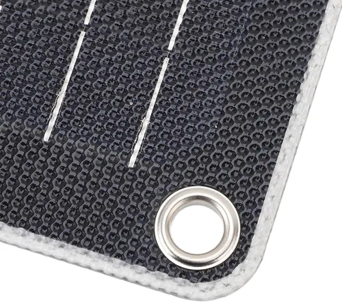 Vista 8 de Drfeify Cargador de panel solar de 30 W, tecnología monocristalina, carga rápida para teléfonos, ideal para acampar y viajar