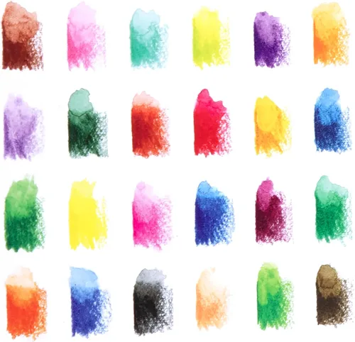 Vista 8 de eeBoo: Lápices de acuarela de hongos, 24 colores de calidad artística para dibujar, bocetos y acuarela, suministros de arte y manualidades
