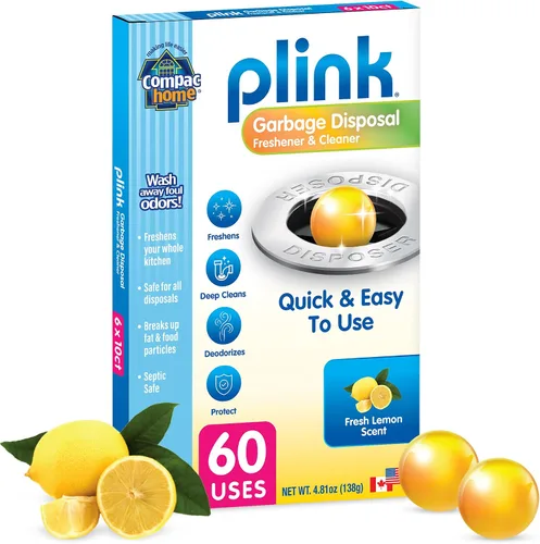 Vista 15 de Compac Home Plink - Limpiador y desodorante para eliminación de basura, paquete de 60 unidades, aromas surtidos