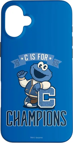Vista 22 de iPhone 16 Sesame Street Cookie Monster C es para Champions Case