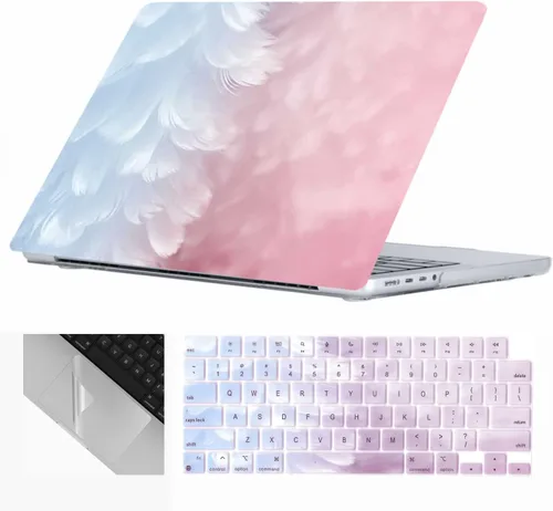 Vista 11 de Se7enline Funda rígida compatible con MacBook Pro de 13 pulgadas para Mac Pro de 13 pulgadas con/sin Touch Bar A1706/A1708/A1989/A2159 2016-2023