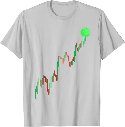 Vista 56 de Cute Stock Trading Design for Men Women Stock Market Trader T-Shirt Asphalt Grey