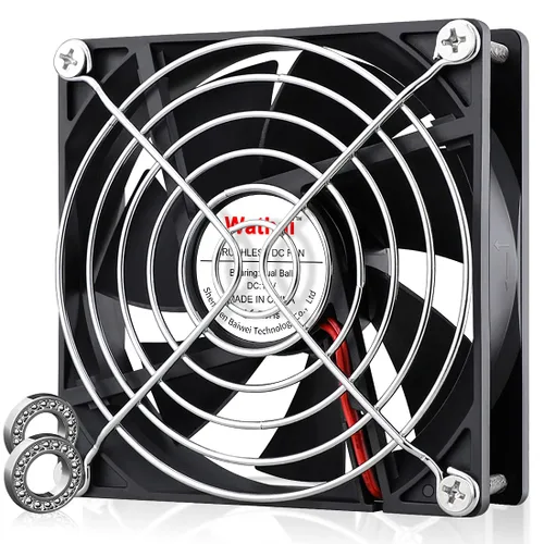 Vista 6 de Wathai Ventilador sin escobillas de 3.622 in 12 V DC Ventilador
