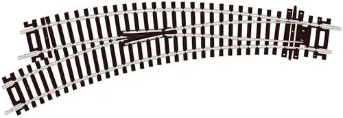 Vista 2 de PECO ST-245 HO C100 Insul Dbl Curva LH Turnout