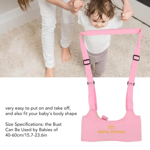 Vista 8 de Baby Walker - Arnés ajustable de mano para niños, ayudante de aprendizaje para niños de 8 a 20 meses
