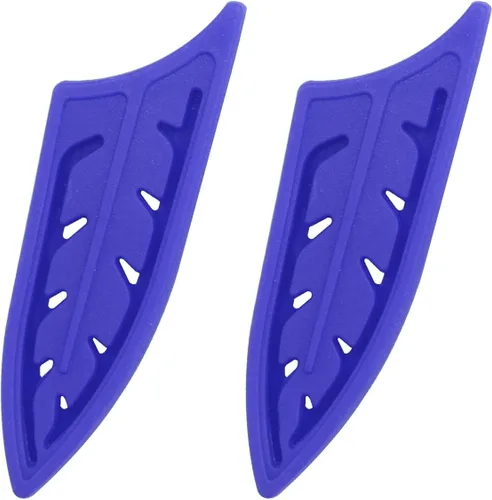 Vista 41 de XYJ Juego de 2 fundas para cuchillos de seguridad, protector de bordes de cuchillos, funda universal para cuchillos, pelado, funda de cuchillo