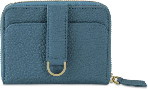 Vista 4 de Vaultskin BELGRAVIA - Cartera pequeña de cuero de lujo para mujer, minivestido para dinero en efectivo y tarjetas