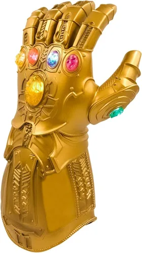Vista 2 de Bulex LED Light Up Infinity Gauntlet The Thanos Gloves with Removable Magnet Infinity Stones