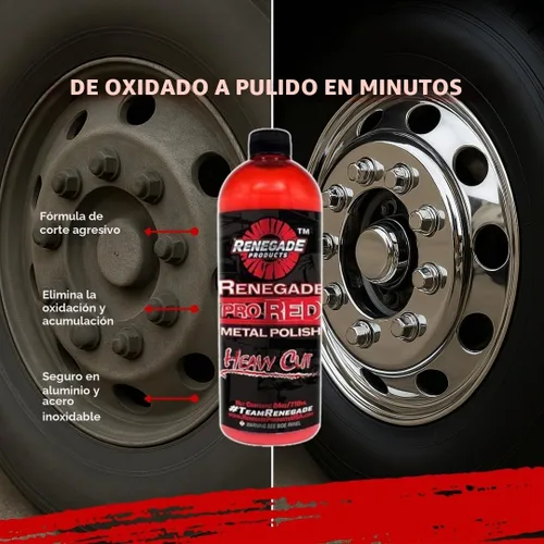 Vista 7 de Pulido líquido para metal Rebel Pro
