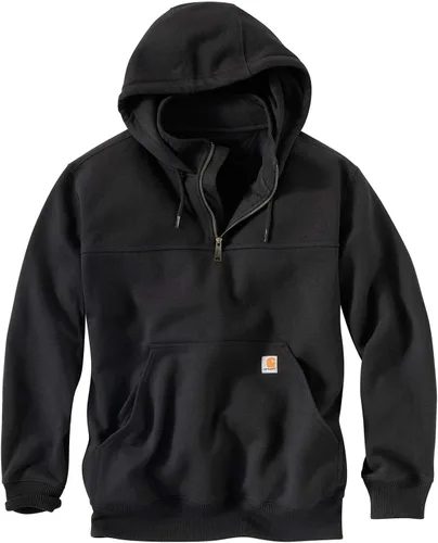 Vista 2 de Carhartt Sudadera Rain Defender de ajuste holgado con cremallera de un cuarto para hombre