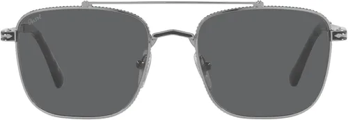 Vista 2 de Persol PO2487S - Gafas de sol rectangulares, Gris plomizonegrogris degradado polarizado