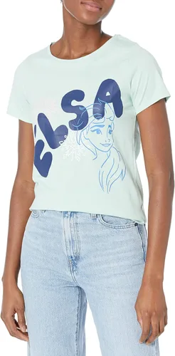 Vista 2 de Tienda Essentials Disney Marvel Star Wars Camiseta de manga corta con cuello redondo para mujer, paquete de 2