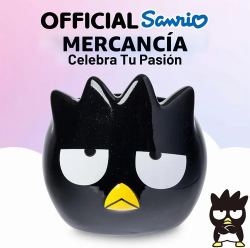Vista 4 de Silver Buffalo Sanrio Hello Kitty and Friends Badtz-Maru - Taza de cerámica esculpida en 3D, 20 onzas