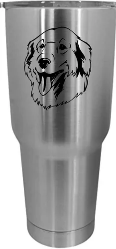 Vista 303 de Cairn Terrier - Vaso grabado con temática de perro, 30 onzas