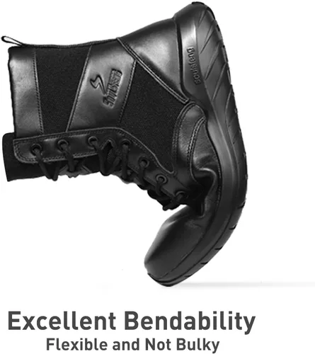 Vista 5 de Soulsfeng Tactical Boots for Men and Women Lightweight Sneaker Boots Work Hiking Military Booties