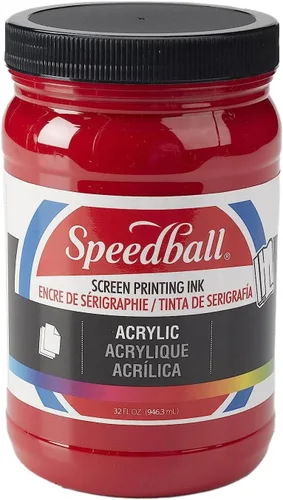 Vista 15 de Speedball 004657 Tinta acrílica para serigrafía, 32.0 fl oz, 32 onzas líquidas, color negro