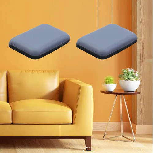 Vista 5 de Antrader Paquete de 12 alfombrillas deslizantes rectangulares para muebles, protector de suelo, posavasos mágicos antiabrasión, para mover muebles