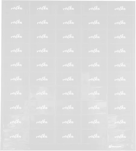 Vista 27 de Restaurantware - Etiquetas para botellas de jugo en algún lugar de 1.9 x 1 pulgada, 100 etiquetas autoadhesivas para botellas, resistentes a