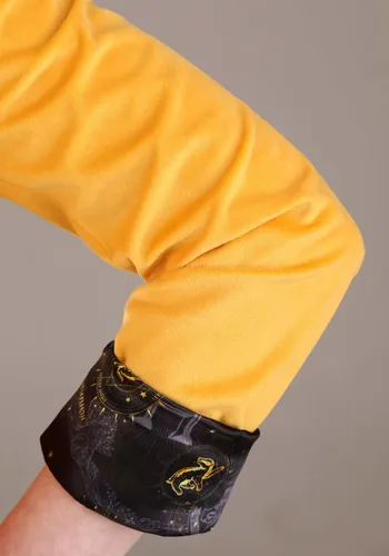 Vista 5 de Harry Potter Hufflepuff Blazer para mujer, Amarillo